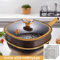 🔥 50 % RABATT! 🍳✨ Antihaft-Topf aus Titanlegierung, 12 Zoll, mit Deckel 🍲💫