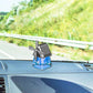 Désodorisant de voiture rotatif à énergie solaire et éolienne