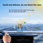 Désodorisant de voiture rotatif à énergie solaire et éolienne