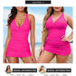🌷Offre de vacances 50 % de réduction 👙Maillot de bain dos froncé en V profond