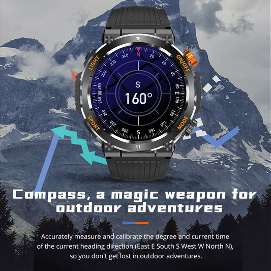 ⌚Letztes Tagesangebot – 50 % RABATT🔥Wasserdichte Sport- und Outdoor-Uhr