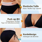🔥2026  💥Hoch taillierte Bikini-Sets mit Bauchkontrolle und Farbblock-Design👙