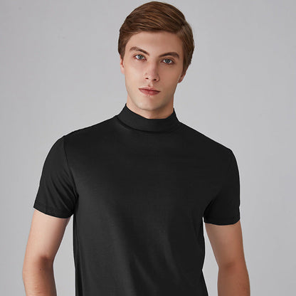 🔥2026 heißer Verkauf🔥Herren-T-Shirt mit Stehkragen