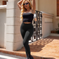 💕Vente spéciale du dernier jour -50 %💕Leggings d'entraînement gainants taille haute avec contrôle du ventre🌸