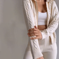 ✨HOT SALE 42% - Casual Twist Jacquard Sweater Cardigan Two-Pieces Set✨