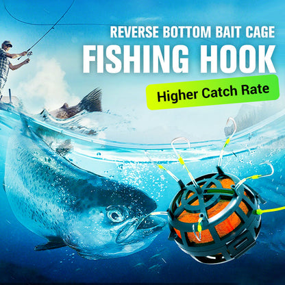 🔥2025 Vente chaude🔥Hameçon de pêche à cage d'appât flottant à 360°