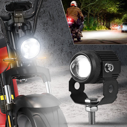 Phare LED puissant pour moto 