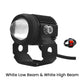 Phare LED puissant pour moto 