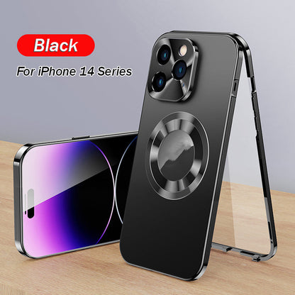 🔥Double-sided Electroplated Glass Magnetic Phone Case