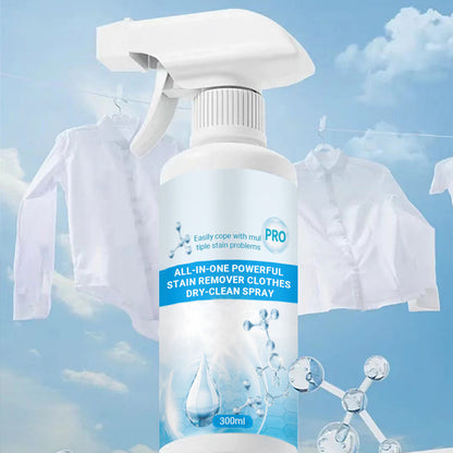 Spray détachant tout-en-un puissant pour le nettoyage à sec des vêtements