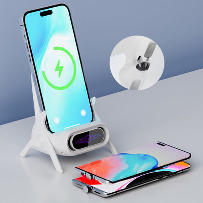 🏆Große Rabattaktion!🔥 Multifunktionale kabellose Halterung mit Schnellladegerät für Smartphones