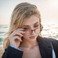 Lunettes de lecture sexy à imprimé léopard et dégradé anti-lumière bleue pour femmes 