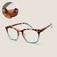 Lunettes de lecture sexy à imprimé léopard et dégradé anti-lumière bleue pour femmes 
