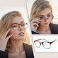 Lunettes de lecture sexy à imprimé léopard et dégradé anti-lumière bleue pour femmes 