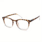 Lunettes de lecture sexy à imprimé léopard et dégradé anti-lumière bleue pour femmes 