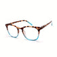 Lunettes de lecture sexy à imprimé léopard et dégradé anti-lumière bleue pour femmes 