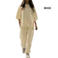 Damenmode Lockeres Freizeit-T-Shirt und Hosen-Set