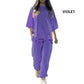 Damenmode Lockeres Freizeit-T-Shirt und Hosen-Set