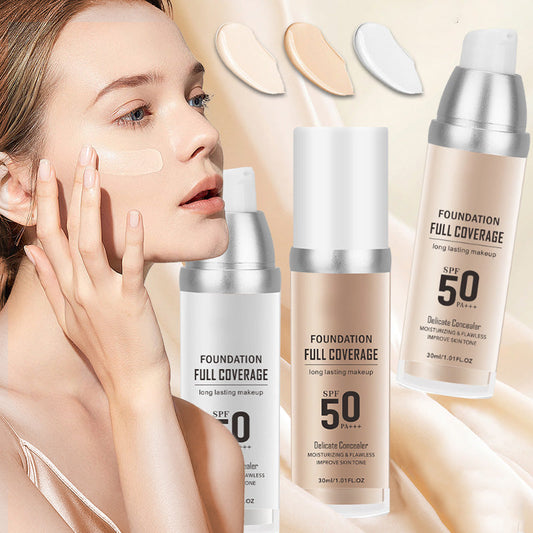 🔥NEW YEAR PROMOS - 50% OFF🔥Long-Lasting Flawless Coverage Moisturizing Foundation