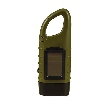 Tragbare solarbetriebene Taschenlampe mit hoher Helligkeit für den Außenbereich