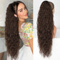 💜 LETZTER TAG DER AKTION - 50% RABATT 💜Lockige, gewellte Frizz-Haarverlängerung mit Pferdeschwanz