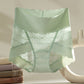 Culotte taille haute confortable et respirante en dentelle sans coutures