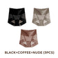 Culotte taille haute confortable et respirante en dentelle sans coutures