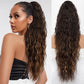 💜 LETZTER TAG DER AKTION - 50% RABATT 💜Lockige, gewellte Frizz-Haarverlängerung mit Pferdeschwanz
