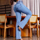 🌸🌼Frühjahrsaktion 55% RABATTStretch-Schlagjeans mit hoher Taille