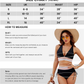💃Urlaubsangebot 50 % RABATT💃Bikini-Sets mit hoher Taille und Bauchkontrolle in Farbblock-Optik
