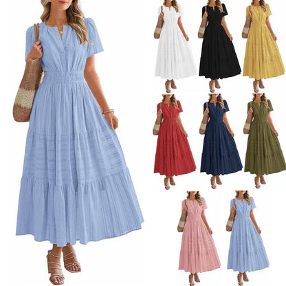 💃 Robes mi-longues décontractées pour femmes été 2025 💞