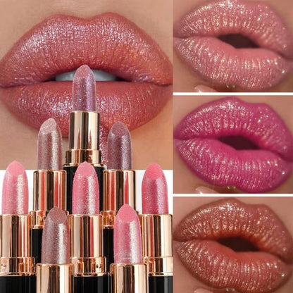 🌸Offre du jour✨--Achetez-en 1, obtenez-en 1 gratuit💋Rouge à lèvres pailleté waterproof et hydratant