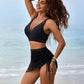 👙2025 LETZTER TAG VERKAUF 56% RABATT💐Schwimmrock Hochtaillierte Bikini Sets Bauchfreie Badeanzüge