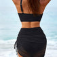 👙2025 LETZTER TAG VERKAUF 56% RABATT💐Schwimmrock Hochtaillierte Bikini Sets Bauchfreie Badeanzüge
