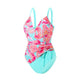 🏖️Sommer-Hot-Sale - 50% Rabatt🌸Einteiliger Push-Up-Badeanzug für Frauen mit Rüschen
