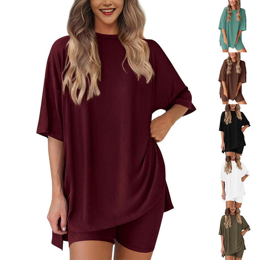 🍧Soldes d'été -50 %💞 Ensemble deux pièces décontracté et ample pour femme 