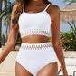 💖2025 Neu 50% Rabatt👙 Damen-Bikini-Set High Waist Badeanzug Zweiteiliger Badeanzug