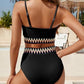 💖2025 Neu 50% Rabatt👙 Damen-Bikini-Set High Waist Badeanzug Zweiteiliger Badeanzug