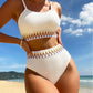 💖2025 Neu 50% Rabatt👙 Damen-Bikini-Set High Waist Badeanzug Zweiteiliger Badeanzug