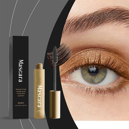 💕Mascara brun naturel, longue tenue, waterproof et résistant à la transpiration🎁