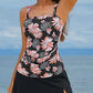 💥Offre spéciale du dernier jour -48 %🩱Maillots de bain tankini vintage avec contrôle du ventre pour femmes