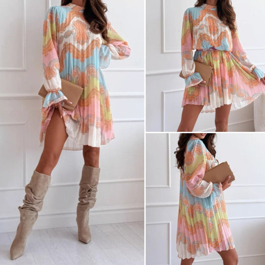 ❤️Damenmode bedrucktes Kleid❤️
