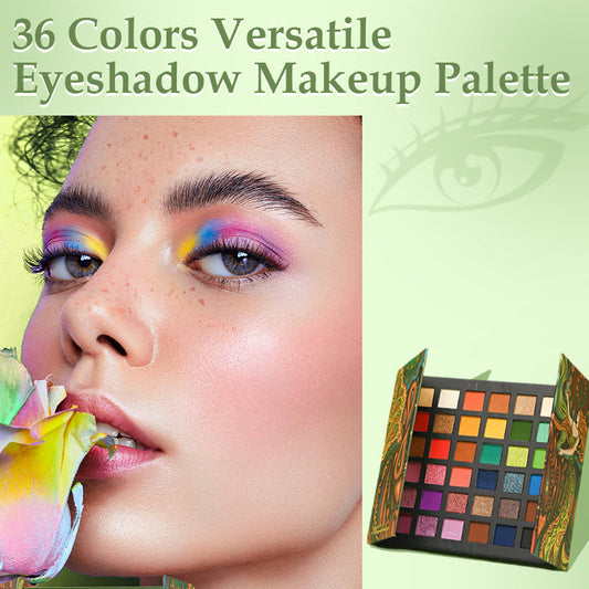 Vielseitige Lidschatten-Make-up-Palette mit 36 Farben
