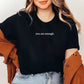 💥2025 Neues Unisex-T-Shirt „Liebe Person hinter mir“ in Übergröße