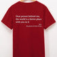 💥2025 Neues Unisex-T-Shirt „Liebe Person hinter mir“ in Übergröße