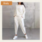 🔥Offre été🔥 Ensemble 2 pièces avec haut à manches longues et pantalon col rond