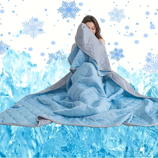 ❄️Couverture rafraîchissante d'été lavable avec imprimé respirant