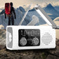 Multifunktionales solarbetriebenes Notfall-Wetterradio