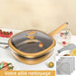 🔥 50 % RABATT! 🍳✨ Antihaft-Topf aus Titanlegierung, 12 Zoll, mit Deckel 🍲💫