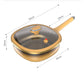 🔥 50 % RABATT! 🍳✨ Antihaft-Topf aus Titanlegierung, 12 Zoll, mit Deckel 🍲💫